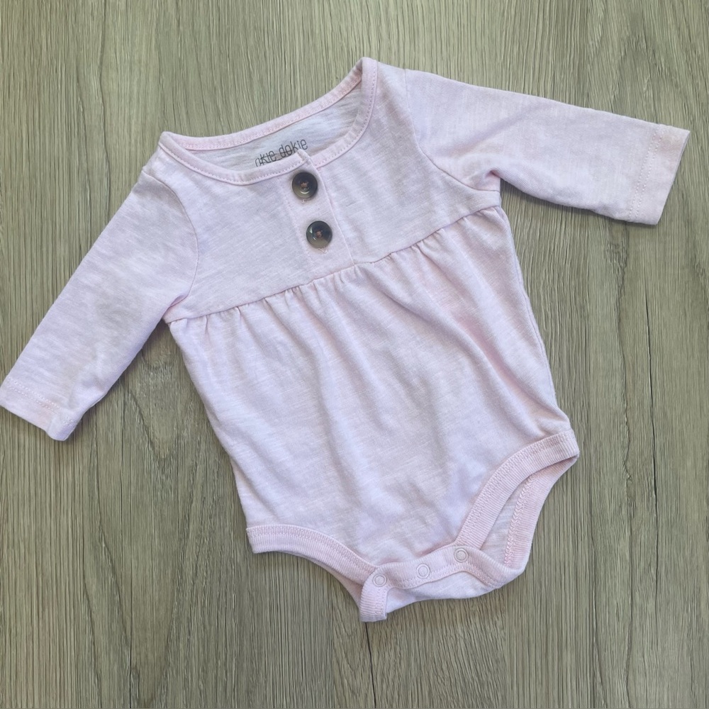 Newborn Okie dokie long sleeve bodysuit